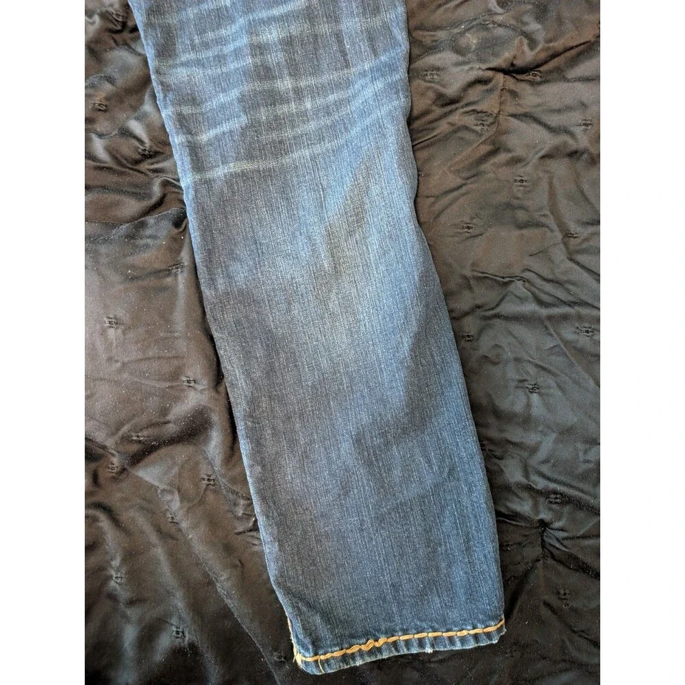 True Religion Rocco Jeans Men's Size 42 Blue Medium Wash Relaxed Skinny Denim